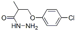 4-chlorophenoxyisobutyric acid hydrazide Struktur