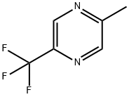 2-Methyl-5-(trifluoromethyl)pyrazine Struktur