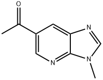 1-(3-Methyl-3H-imidazo[4,5-b]pyridin-6-yl)ethanone Struktur