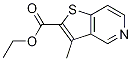 ethyl 3-Methylthieno[3,2-c]pyridine-2-carboxylate Struktur