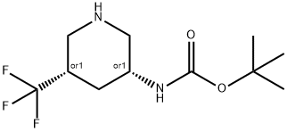 cis-3-(Boc-aMino)-5-(trifluorMethyl)piperidine price.