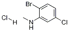 2-Bromo-5-chloro-N-methylaniline hydrochloride Struktur