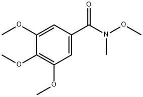 N,3,4,5-TETRAMETHOXY-N-METHYLBENZAMIDE Struktur