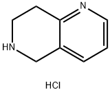 5,6,7,8-tetrahydro-1,6-naphthyridine HCl Structure