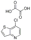 7-Chloro-thieno[3,2-b]pyridine oxalic acid Struktur