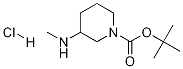 1-BOC-3-METHYLAMINOPIPERIDINE-HCl Struktur