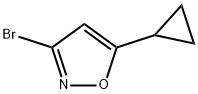 3-BroMo-5-cyclopropylisoxazole Struktur