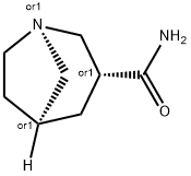 1-Azabicyclo[3.2.1]octane-3-carboxamide,exo-(9CI) Struktur