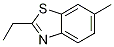 Benzothiazole, 2-ethyl-6-Methyl- Struktur