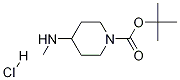 1-BOC-4-METHYLAMINOPIPERIDINE-HCl Struktur