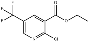 3-Pyridinecarboxylic acid, 2-chloro-5-(trifluoroMethyl)-, ethyl ester Struktur