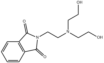 N-(2-N,N-dihydroxyethyl)phthalimide Struktur