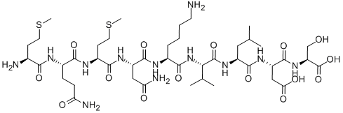 ANTI-INFLAMMATORY PEPTIDE 3 Struktur