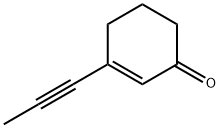 2-Cyclohexen-1-one, 3-(1-propynyl)- (9CI) Struktur