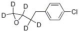 4-Chlorophenyl-1,2-epoxybutane-D5 Struktur