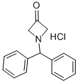 1-(DIPHENYLMETHYL)-3-AZETIDINONE HYDROCHLORIDE Struktur