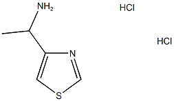 1-Thiazol-4-yl-ethylamine dihydrochloride Struktur