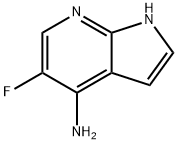 4-AMino-5-fluoro-7-azaindole Struktur