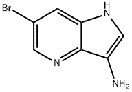 6-broMo-1H-pyrrolo[3,2-b]pyridin-3-aMine Struktur