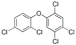 2,2',4,4',5-pentachlorodiphenyl ether Struktur