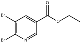 ethyl 5,6-dibroMonicotinate Struktur