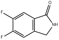 1H-Isoindol-1-one, 5,6-difluoro-2,3-dihydro- Struktur