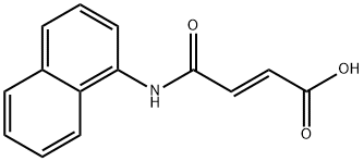 N-(NAPHTH-1-YL)MALEAMIC ACID Struktur