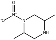 Piperazine,  2,5-dimethyl-1-nitro- Struktur