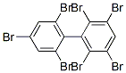 1,2,4,5-tetrabromo-3-(2,4,6-tribromophenyl)benzene Struktur