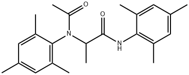 Propanamide, 2-[acetyl(2,4,6-trimethylphenyl)amino]-N-(2,4,6-trimethylphenyl)- (9CI) Struktur