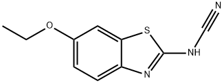 Cyanamide, (6-ethoxy-2-benzothiazolyl)- (9CI) Struktur