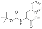 Boc-DL-2-pyridylalanine Struktur