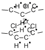 BIS(1,3-DIMETHYLCYCLOPENTADIENYL)ZIRCONIUM DICHLORIDE Struktur