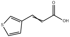 3-(3-THIENYL)ACRYLIC ACID Struktur