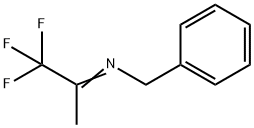 N-(1-TRIFLUOROMETHYL-ETHYLIDENE)BENZYLAMINE Struktur