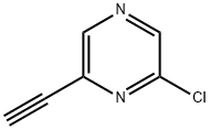 2-chloro-6-ethynylpyrazine Struktur