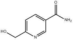 3-Pyridinecarboxamide,6-(hydroxymethyl)-(9CI) Struktur