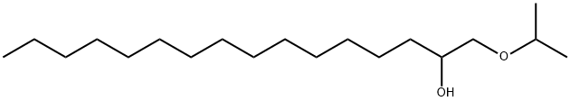 isopropyl hydroxypalmityl ether Struktur