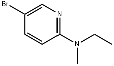 5-bromo-N-ethyl-N-methyl-pyridin-2-
amine Struktur