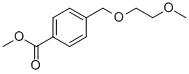 methyl 4-((2-methoxyethoxy)methyl)benzoate Struktur