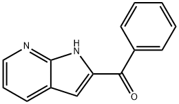 Phenyl(1H-pyrrolo[2,3-b]pyridin-2-yl)Methanone Struktur