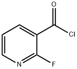 3-Pyridinecarbonyl chloride, 2-fluoro- (9CI) Struktur