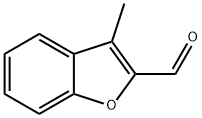 3-メチル-1-ベンゾフラン-2-カルブアルデヒド 化學構(gòu)造式