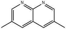 3,6-Dimethyl-1,8-naphthyridine Struktur