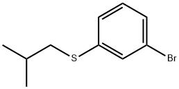 1-Bromo-3-isobutylthiobenzene Struktur