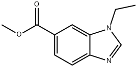 Methyl 1-ethyl-1H-benzo[d]iMidazole-6-carboxylate Struktur