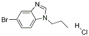 5-Bromo-1-propyl-benzoimidazole HCl Struktur