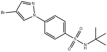 N-t-Butyl 4-(4-bromopyrazol-1-yl)benzenesulfonamide price.