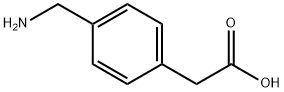 4-AMINOMETHYLPHENYLACETIC ACID Struktur