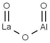 LANTHANUM ALUMINUM OXIDE Struktur